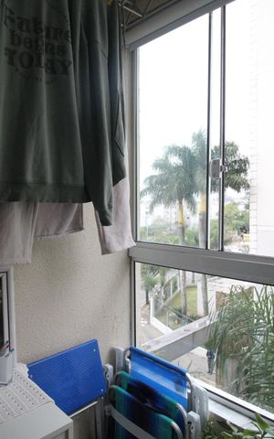 Apartamento à venda com 48m², 2 quartos e 1 vagaSacada