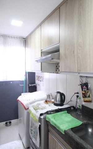 Apartamento à venda com 48m², 2 quartos e 1 vagaCozinha