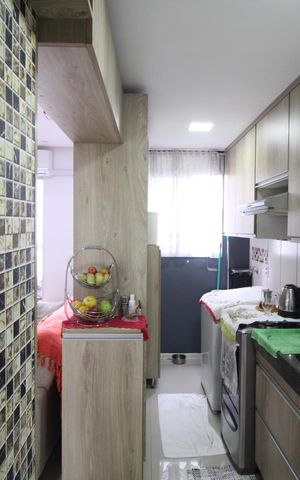 Apartamento à venda com 48m², 2 quartos e 1 vagaCozinha