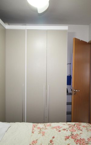 Apartamento à venda com 48m², 2 quartos e 1 vagaQuarto 2