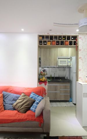 Apartamento à venda com 48m², 2 quartos e 1 vagaSala