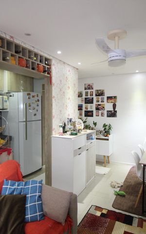 Apartamento à venda com 48m², 2 quartos e 1 vagaSala