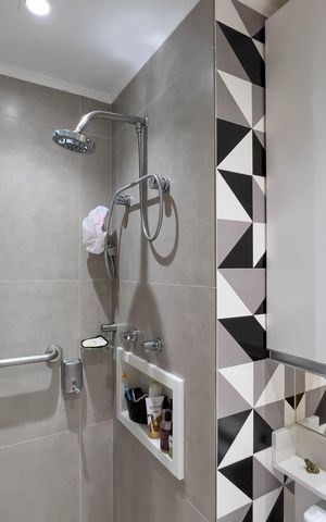 Apartamento à venda com 69m², 2 quartos e 1 vagaBanheiro do quarto 2