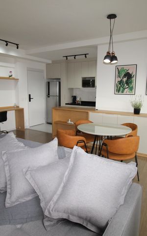 Apartamento para alugar com 56m², 1 quarto e 1 vagaSala
