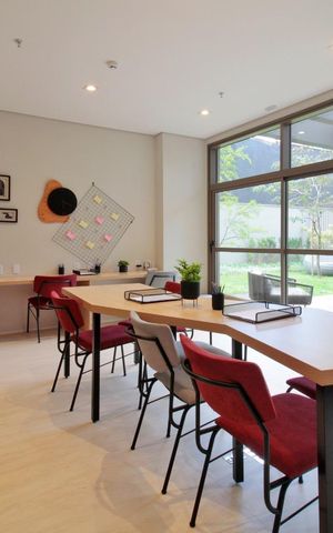 Studio à venda com 24m², 1 quarto e sem vagaÁrea externa