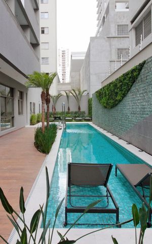 Studio à venda com 24m², 1 quarto e sem vagaÁrea externa
