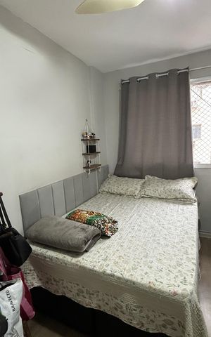 Apartamento à venda com 65m², 2 quartos e 1 vagaQuarto 2