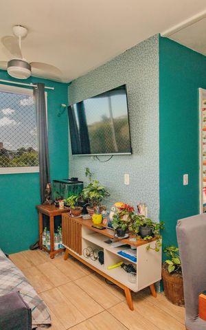 Apartamento à venda com 44m², 2 quartos e 1 vaga Apartamento à venda com 44m², 2 quartos e 1 vagaSala