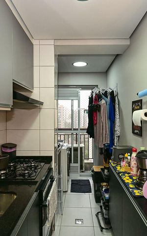 Apartamento à venda com 56m², 2 quartos e 1 vagaCozinha