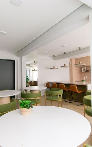 Apartamento à venda com 30m², 1 quarto e sem vaga Apartamento à venda com 30m², 1 quarto e sem vagaÁrea comum - Salão de festas