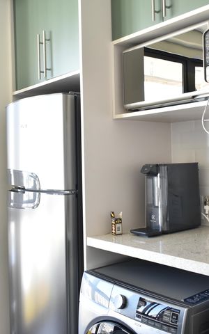 Apartamento para alugar com 43m², 1 quarto e 1 vagaSala/Cozinha