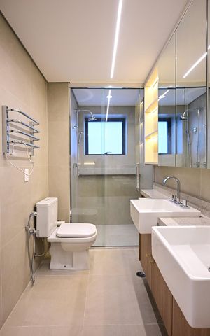 Apartamento à venda com 186m², 3 quartos e 3 vagasBanheiro da Suíte  3