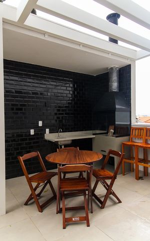 Studio à venda com 20m², 1 quarto e sem vaga Studio à venda com 20m², 1 quarto e sem vagaÁrea comum - Churrasqueira