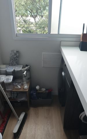 Apartamento à venda com 37m², 2 quartos e sem vagaCozinha e Área de Serviço