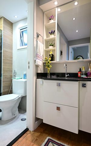 Apartamento à venda com 75m², 2 quartos e 2 vagasBanheiro