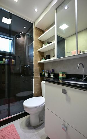Apartamento à venda com 75m², 2 quartos e 2 vagasBanheiro Suíte