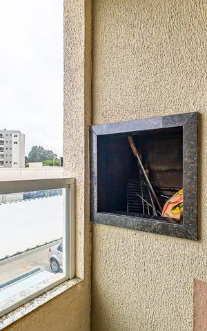 Apartamento à venda com 54m², 2 quartos e 1 vaga Apartamento à venda com 54m², 2 quartos e 1 vagaSacada com Churrasqueira