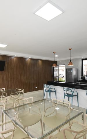 Apartamento à venda com 54m², 2 quartos e 1 vagaÁrea comum - Salão de festas