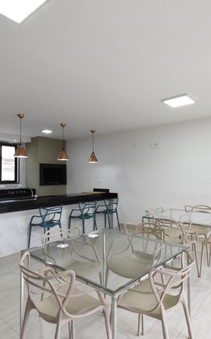 Apartamento à venda com 54m², 2 quartos e 1 vagaÁrea comum - Salão de festas