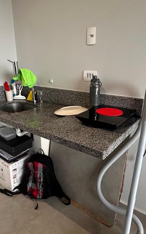 Studio à venda com 28m², 1 quarto e sem vaga
