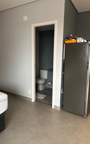 Studio à venda com 28m², 1 quarto e sem vaga
