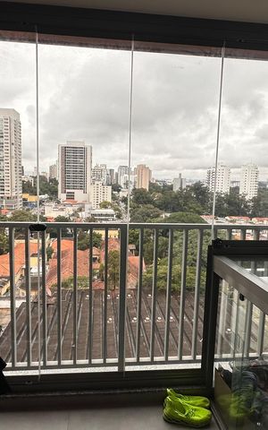 Studio à venda com 28m², 1 quarto e sem vaga