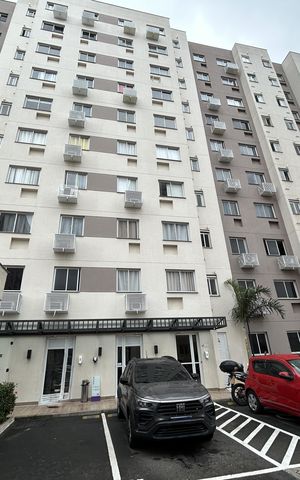 Apartamento à venda com 48m², 2 quartos e 1 vagaFachada do bloco