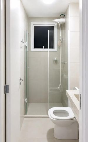 Apartamento à venda com 48m², 2 quartos e 1 vagaBanheiro 