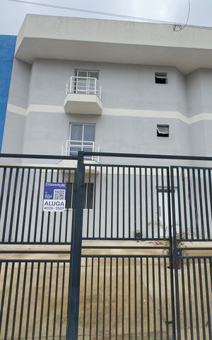 Apartamento para alugar com 48m², 2 quartos e 1 vaga Apartamento para alugar com 48m², 2 quartos e 1 vagaPlaca instalada na fachada do imóvel