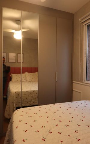 Apartamento à venda com 50m², 2 quartos e 1 vagaQuarto 1