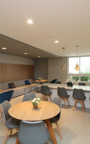 Apartamento à venda com 38m², 2 quartos e 1 vagaÁrea comum - Salão de festas