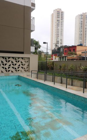 Apartamento à venda com 38m², 2 quartos e 1 vagaÁrea comum - Piscina