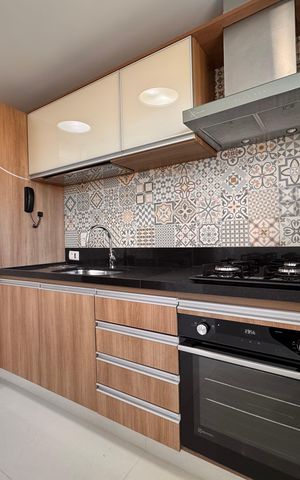 Apartamento à venda com 160m², 2 quartos e 2 vagas Apartamento à venda com 160m², 2 quartos e 2 vagasCozinha