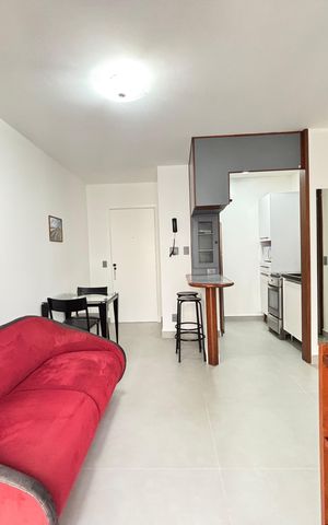 Apartamento para alugar com 32m², 1 quarto e 1 vaga Apartamento para alugar com 32m², 1 quarto e 1 vagaSala