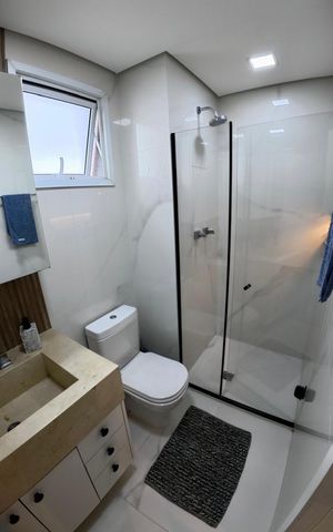 Apartamento à venda com 87m², 2 quartos e 2 vagas Apartamento à venda com 87m², 2 quartos e 2 vagasBanheiro