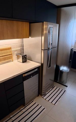 Apartamento à venda com 87m², 2 quartos e 2 vagas Apartamento à venda com 87m², 2 quartos e 2 vagasCozinha