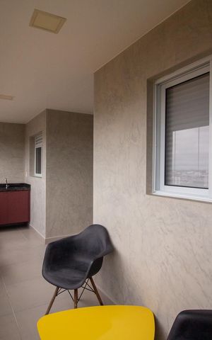 Apartamento para alugar com 56m², 1 quarto e 2 vagas Apartamento para alugar com 56m², 1 quarto e 2 vagasVaranda da Sala