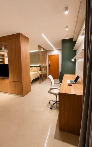Apartamento para alugar com 51m², 1 quarto e 1 vaga Apartamento para alugar com 51m², 1 quarto e 1 vagaSala