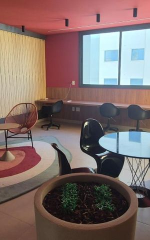 Apartamento para alugar com 51m², 1 quarto e 1 vaga Apartamento para alugar com 51m², 1 quarto e 1 vagaSalão