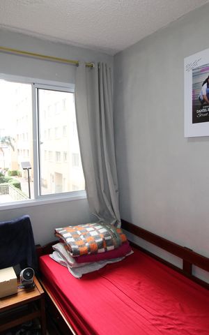 Apartamento para alugar com 35m², 2 quartos e sem vagaQuarto 1