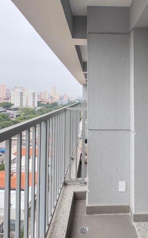Studio à venda com 27m², 1 quarto e sem vaga Studio à venda com 27m², 1 quarto e sem vagaVaranda