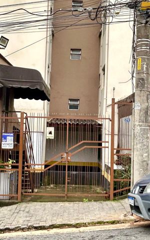 Apartamento à venda com 65m², 2 quartos e 1 vagaPlaca instalada na fachada do imóvel 