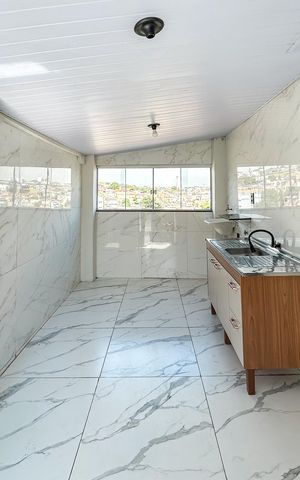 Casa à venda com 70m², 2 quartos e sem vaga Casa à venda com 70m², 2 quartos e sem vagaSala/cozinha