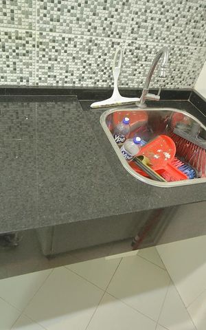 Studio para alugar com 45m², 1 quarto e 1 vagaCozinha -Área de serviço 