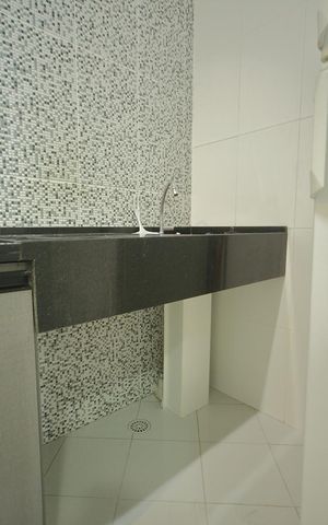 Studio para alugar com 45m², 1 quarto e 1 vagaCozinha -Área de serviço 