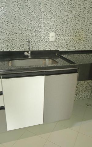 Studio para alugar com 45m², 1 quarto e 1 vagaCozinha -Área de serviço 