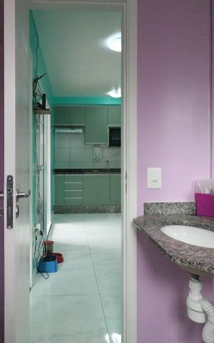 Apartamento à venda com 44m², 2 quartos e 1 vaga Apartamento à venda com 44m², 2 quartos e 1 vagaBanheiro