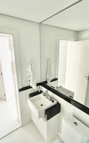 Apartamento à venda com 208m², 3 quartos e 1 vaga Apartamento à venda com 208m², 3 quartos e 1 vagaBanheiro Social