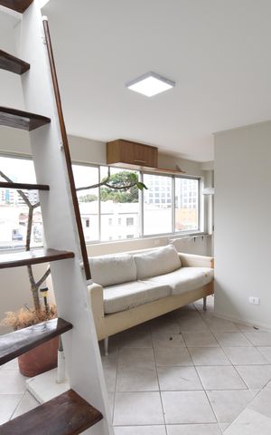 Apartamento para alugar com 89m², 1 quarto e 1 vagaSala/Cozinha