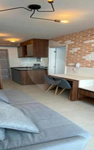 Apartamento à venda com 29m², 1 quarto e sem vaga